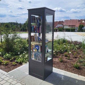 Öffentlicher Bücherschrank Outdoor