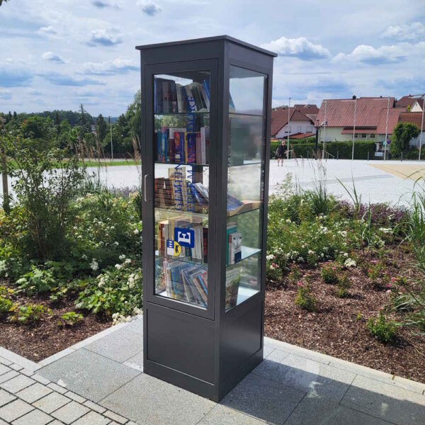 Öffentlicher Bücherschrank Outdoor